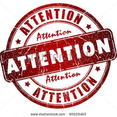 ATTENTION - PAPIERS A FOURNIR